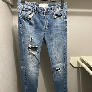 Topman Stretch Skinny Jeans